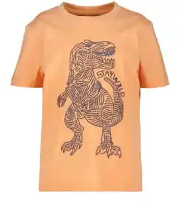 Scapino Unsigned jongens T-shirt met dino oranje aanbieding