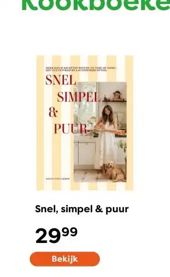 The Read Shop Snel, simpel & puur aanbieding