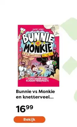 The Read Shop Bunnie vs Monkie en knetterveel konijnen! aanbieding