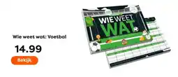The Read Shop Wie weet wat: Voetbal aanbieding
