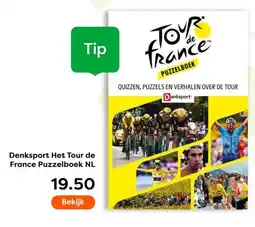 The Read Shop Denksport Het Tour de France Puzzelboek NL aanbieding