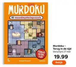 The Read Shop Murdoku - Terug in de tijd aanbieding