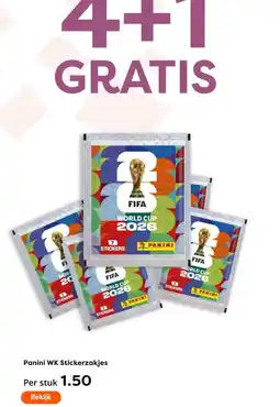 The Read Shop Panini WK Stickerzakjes aanbieding