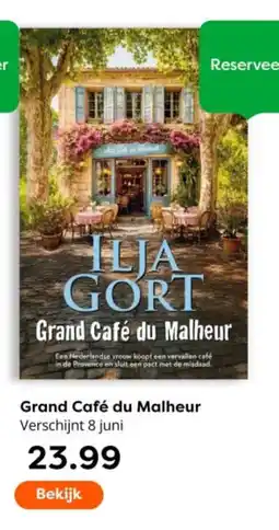 The Read Shop Grand Café du Malheur aanbieding