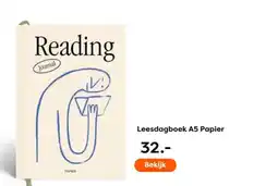The Read Shop Leesdagboek A5 Papier aanbieding