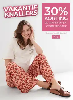 Prenatal op alle zwanger- schapskleding aanbieding