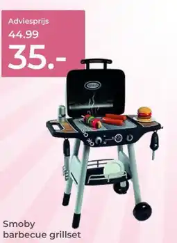 Prenatal Smoby barbecue grillset aanbieding