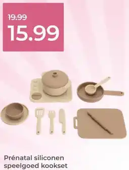 Prenatal Prénatal siliconen speelgoed kookset aanbieding