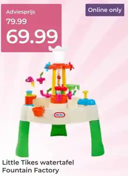 Prenatal Little Tikes watertafel Fountain Factory aanbieding