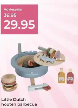 Prenatal Little Dutch houten barbecue aanbieding