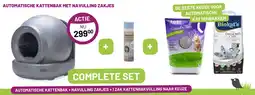 Pets & Co AUTOMATISCHE KATTENBAK MET NAVULLING ZAKJES aanbieding