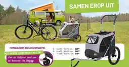 Pets & Co FIETSKAR MET SNELVOUWFUNCTIE aanbieding