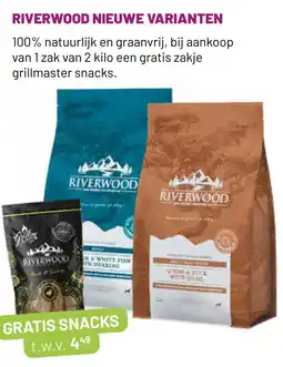 Pets & Co RIVERWOOD NIEUWE VARIANTEN aanbieding