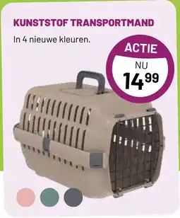 Pets & Co KUNSTSTOF TRANSPORTMAND aanbieding