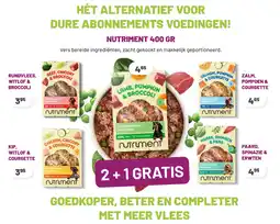 Pets & Co HÉT ALTERNATIEF VOOR DURE ABONNEMENTS VOEDINGEN! NUTRIMENT 400GR aanbieding