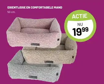 EIGENTIJDSE EN COMFORTABELE MAND
