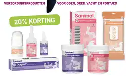Pets & Co VERZORGINGSPRODUCTEN VOOR OGEN, OREN, VACHT EN POOTJES aanbieding