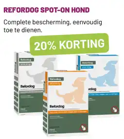 Pets & Co REFORDOG SPOT-ON HOND aanbieding