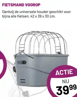 Pets & Co FIETSMAND VOOROP aanbieding