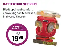 Pets & Co KATTENTUIG MET RIEM aanbieding