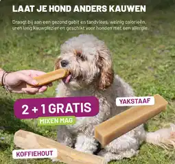 Pets & Co LAAT JE HOND ANDERS KAUWEN YAKSTAAF aanbieding