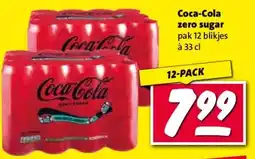 Nettorama Coca-Cola zero sugar aanbieding