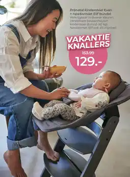 Prenatal Prénatal kinderstoel Evan + newbornset Elif bundel aanbieding