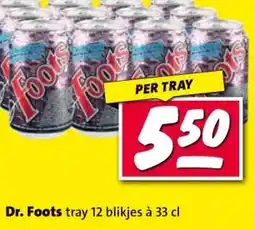 Nettorama Dr. Foots tray aanbieding