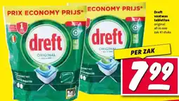 Nettorama Dreft vaatwas tabletten aanbieding
