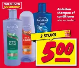 Nettorama Andrélon shampoo of conditioner aanbieding