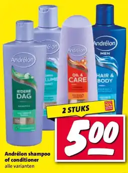 Nettorama Andrélon shampoo of conditioner aanbieding