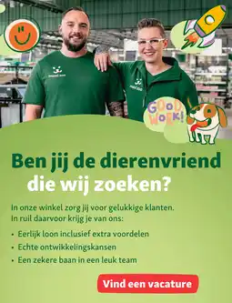 Maxi Zoo Vind een vacature aanbieding