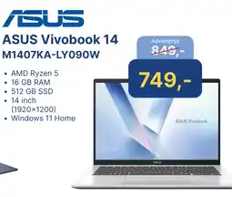 Levix Computershop ASUS Vivobook 14 M1407KA-LYO90W aanbieding