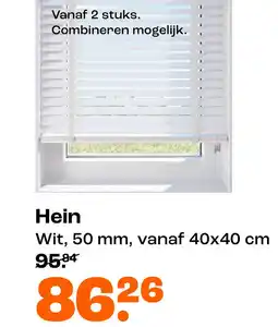 Kwantum Bekijk houten Jaloezie Hein aanbieding
