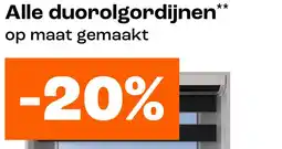 Kwantum Bekijk alle duorolgordijn op maat aanbieding