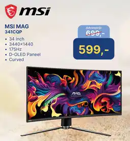 Levix Computershop MSI MAG 341CQP aanbieding