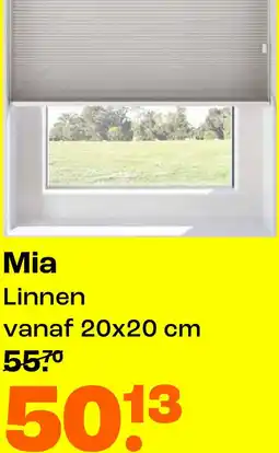 Kwantum Bekijk plissegordijn Mia aanbieding