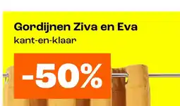 Kwantum Bekijk gordijnen Ziva en Eva aanbieding