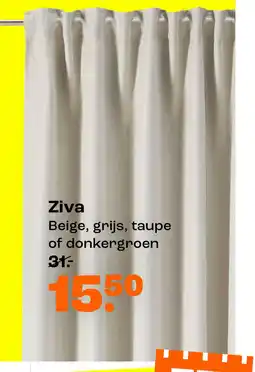 Kwantum Bekijk gordijn Ziva aanbieding