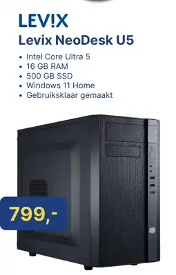 Levix Computershop LEVIX NeoDesk U5 aanbieding