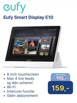 Levix Computershop Eufy Smart Display E10 aanbieding