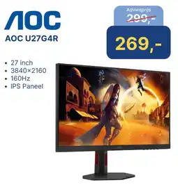 Levix Computershop AOC U27G4R aanbieding