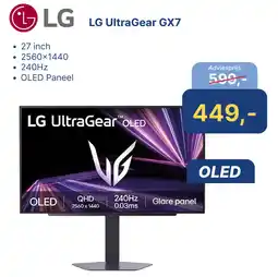 Levix Computershop LG UltraGear GX7 aanbieding