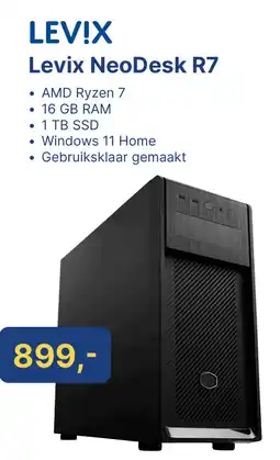 Levix Computershop Levix NeoDesk R7 aanbieding
