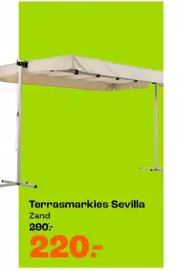 Kwantum Bekijk terrasmarkies Sevilla aanbieding