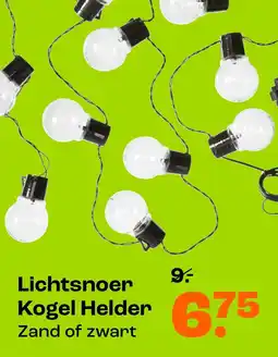 Kwantum Bekijk lichtsnoer Kogel Helder aanbieding