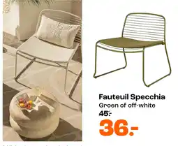 Kwantum Bekijk fauteuil Specchia aanbieding