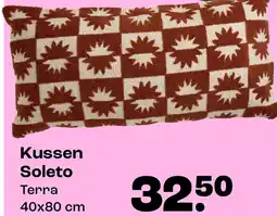 Kwantum Bekijk kussen Soleto aanbieding