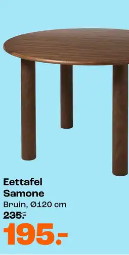 Kwantum Bekijk eettafel Samone aanbieding