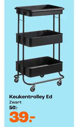 Kwantum Bekijk keukentrolley Ed aanbieding